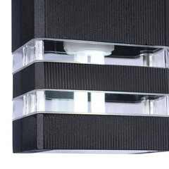 Светильник садово-парковый настенный Maytoni Unter den Linden черный E27 60 Вт IP54 (O578WL-02B) - фото 5