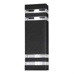 Изображение товара Светильник садово-парковый настенный Maytoni Unter den Linden черный E27 60 Вт IP54 (O578WL-02B)