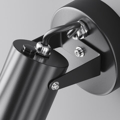 Светильник садово-парковый настенный Maytoni Scope черный GU10 50 Вт IP65 (O025WL-01B) - фото 8