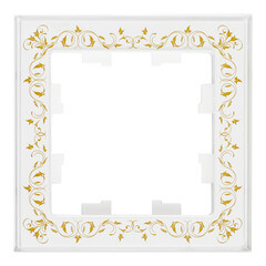 Изображение товара Рамка Systeme Electric AtlasDesign Art одноместная белая (ATN200101)