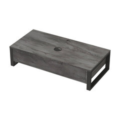 Тумба под раковину со столешницей 1Marka Roy 100 см подвесная серый мрамор (Ц0000026164/88352) - фото 1