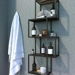 Полка подвесная 35х15х122 см 1Marka Chain черная (У97508/50933) - фото 4