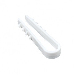 Дюбель-хомут для круглого кабеля PROxima 5-10 мм белый (50 шт.) (plc-ncs50-5x10w) - фото 3