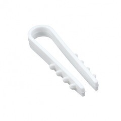Изображение товара Дюбель-хомут для круглого кабеля PROxima 5-10 мм белый (50 шт.) (plc-ncs50-5x10w)