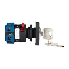 Переключатель кулачковый EKF PROxima ПК-1-112 10А 230 В 2NO IP20 2P с замком черный (pk-1-112-10) - фото 4