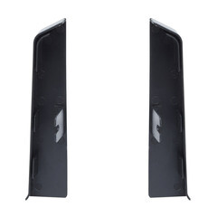 Заглушка торцевая Wimar Quadro 100 мм черный матовый левая-правая Г-профиль (2 шт.) - фото 2