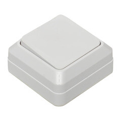 Выключатель EKF Рим одноклавишный накладной белый (ENV10-021-10) - фото 2