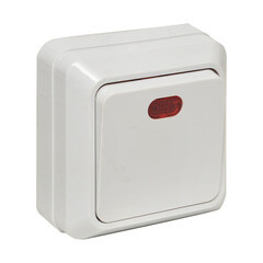 Выключатель EKF Рим одноклавишный накладной белый (ENV10-121-10) - фото 3