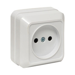 Розетка EKF Рим накладная белая (ENR10-022-10) - фото 3