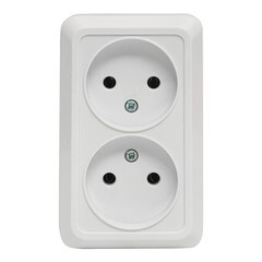 Изображение товара Розетка EKF Рим накладная белая (ENR10-102-10)