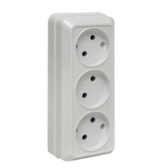 Розетка EKF Рим накладная белая (ENR10-202-10) - фото 3