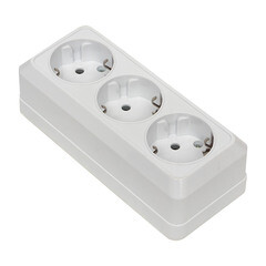 Розетка EKF Рим накладная белая (ENR16-228-10) - фото 2