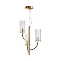 Светильник подвесной Maytoni Arco G9 120 Вт 8 кв.м латунь IP20 (MOD223PL-03BS) - фото 1