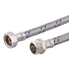 Изображение товара Подводка гибкая для воды Stout 1/2 ВР(г) х 1/2 НР(ш) 100 см (SHF 0089 081515)