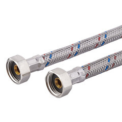 Изображение товара Подводка гибкая для воды Stout 1/2 ВР(г) х 1/2 ВР(г) 80 см (SHF 0118 081515)