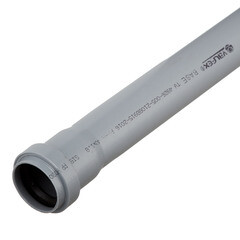 Труба канализационная Valfex Base d40x1000 мм пластиковая для внутренней канализации - фото 1