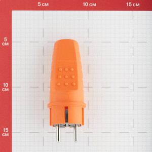 Вилка штепсельная UNIVersal с заземлением IP44 оранжевая — купить в Москве: цены, характеристики, отзывы и фото в интернет-магазине Петрович.