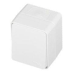 Выключатель Systeme Electric AtlasDesign Profi54 одноклавишный накладной белый (ATN540111) - фото 5