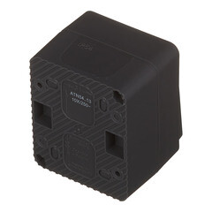 Выключатель Systeme Electric AtlasDesign Profi54 одноклавишный накладной антрацит с подсветкой (ATN544013) - фото 4