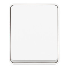 Изображение товара Переключатель Systeme Electric AtlasDesign Profi54 одноклавишный накладной белый (ATN540161)