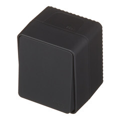 Переключатель Systeme Electric AtlasDesign Profi54 одноклавишный накладной антрацит (ATN544061) - фото 2