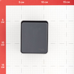 Переключатель Systeme Electric AtlasDesign Profi54 одноклавишный накладной антрацит (ATN544061) - фото 4