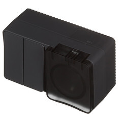 Блок выключатель и розетка Systeme Electric AtlasDesign Profi54 двухклавишный накладной антрацит (ATN544074) - фото 6