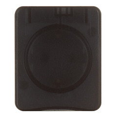 Розетка Systeme Electric AtlasDesign Profi54 накладная антрацит со шторками с крышкой (ATN544045) - фото 1