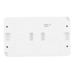 Розетка Systeme Electric AtlasDesign Profi54 накладная белая со шторками с крышкой (ATN540126) - фото 6