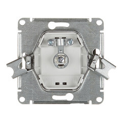 Розетка телевизионная Systeme Electric Glossa встраиваемая антрацит (GSL000793) - фото 3