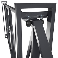 Ворота откатные каркас с комплектом под автоматику Премиум 5х2 м графитовый серый RAL 7024 левые - фото 8