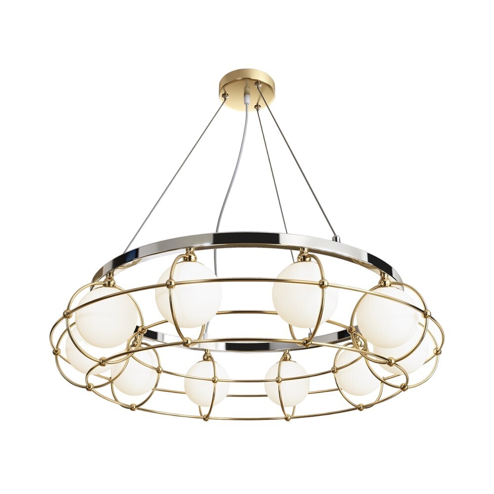 Изображение товара Люстра подвесная Maytoni Carcass G9 400 Вт для гостиной стильное освещение