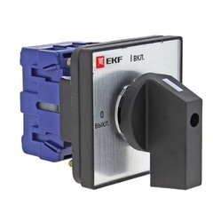 Изображение товара Переключатель кулачковый EKF PROxima ПК-2-13 25А 400 В 1НО+1НЗ IP20 2P серый (pk-2-13-25)