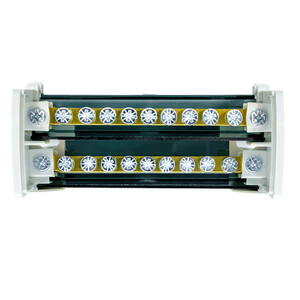 Шина в пластиковом корпусе на DIN-рейку EKF PROxima 50х100х45 мм 400 В ...