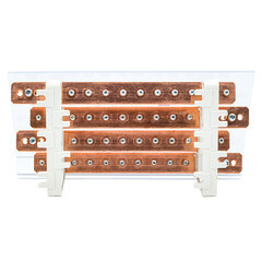 Блок распределительный шинный EKF PROxima ШРБ-400 137х275х119 мм IP20 компактный сборный модульный серый (plc-shrb-400) - фото 3