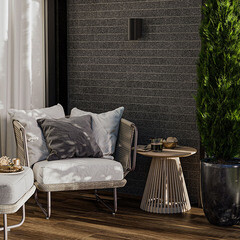 Клинкерная плитка Керамин Мичиган 3 бежевая 245х65х7 мм (34 шт.=0,54 кв.м) - фото 19