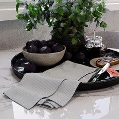 Полотенце вафельное кухонное Verossa 40х70 см серое - фото 2