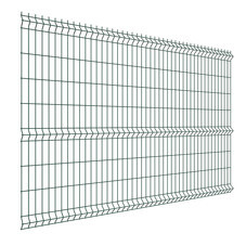 Секция заборная 3D Light 1730х2500 мм d3,5 мм ячейка 55х200 мм зеленая RAL 6005 Grand Line