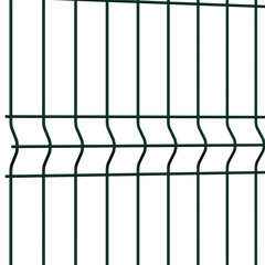 Секция заборная 3D Light 1730х2500 мм d3,5 мм ячейка 55х200 мм зеленая RAL 6005 Grand Line - фото 2