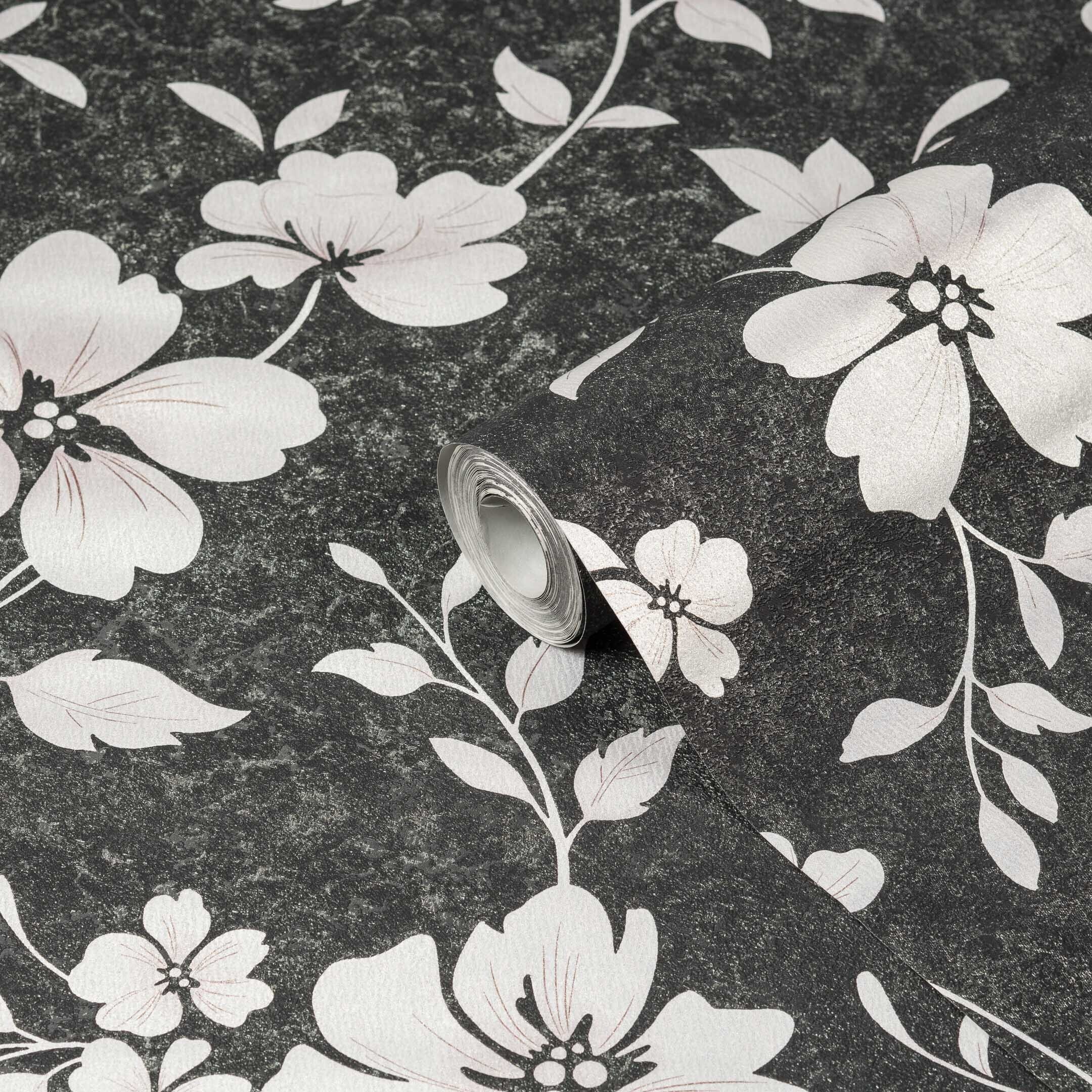 Изображение товара Обои компакт-винил на флизелиновой основе Elysium Летний день Е105607 1,06х10,05 м черный узор