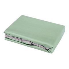 Комплект постельного белья 2-спальный тенсель Mona Liza Mint серый без простыни - фото 6