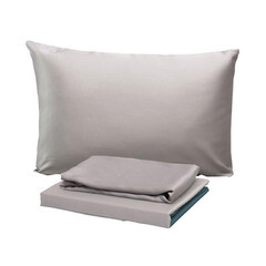 Изображение товара Комплект постельного белья Евро тенсель Mona Liza Storm серый без простыни