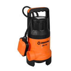 Насос дренажный Вихрь ДН-750 для грязной воды 255 л/мин (68/2/2) - фото 7