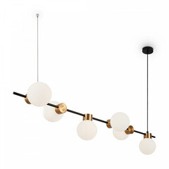 Люстра подвесная Freya Gatsby G9 150 Вт 18,8 кв.м (FR5232PL-06B) - фото 3