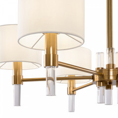 Люстра подвесная Freya Lino E14 240 Вт 16 кв.м (FR5186PL-06BS) - фото 3