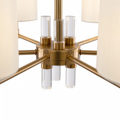 Люстра подвесная Freya Lino E14 240 Вт 16 кв.м (FR5186PL-06BS) - фото 2