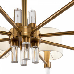 Люстра подвесная Freya Lino E14 320 Вт 21,3 кв.м (FR5186PL-08BS) - фото 3