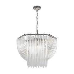 Люстра подвесная Freya Onda E14 360 Вт 24 кв.м (FR5182PL-06CH) - фото 1