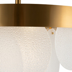 Люстра подвесная Freya Porto E14 360 Вт 24 кв.м (FR5104PL-06BS3) - фото 3