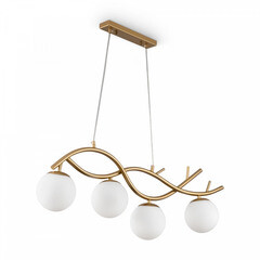 Люстра подвесная Freya Rosella E27 240 Вт 16 кв.м (FR8014PL-04BS) - фото 3